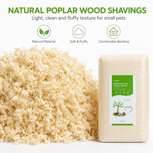 88oz Natural Aspen Wood Pet Bedding (88oz)