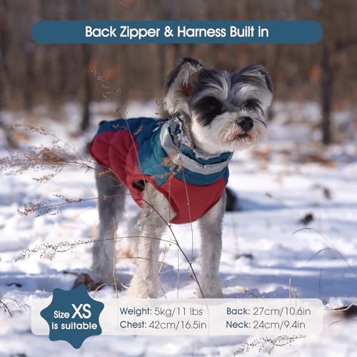 Dog Coat for Large Dogs (Dark Blue / XXXL(chest:43in))