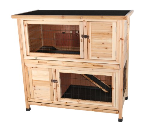 2 Story Rabbit Hutch with Retreat Area (2-Story)
