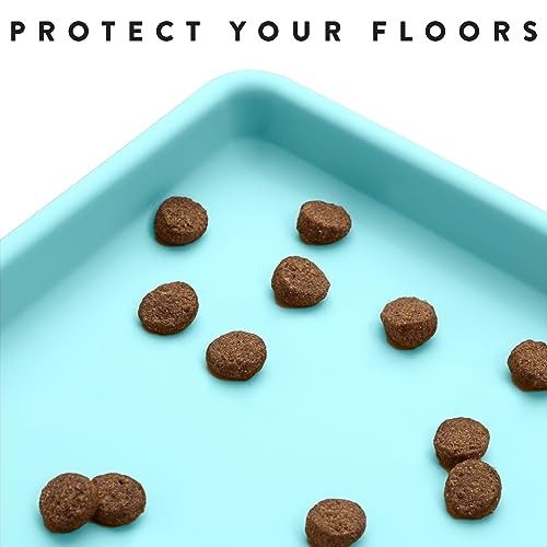 Premium Cat Food Mat (19"L x 11"W / Aruba)