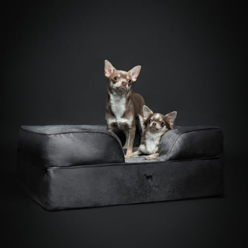 Dog Bed Orthopedic Memory Cooling Foam (Grey - VE / Medium)