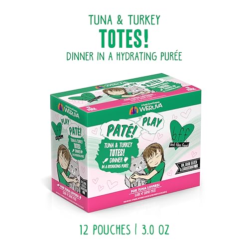 B.F.F. Play Best Feline Friend Paté Lovers (3 Ounce (Pack of 12))