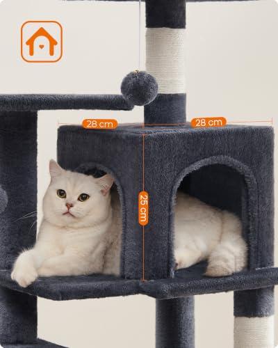 Cat Tree 44.1 (44.1 Inches / Smoky Gray)