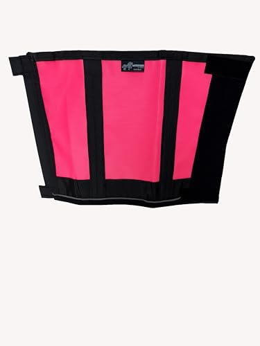 Warrior Fly Boots for Horses (Goliath Warrior / Neon Pink)