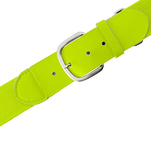 Baseball Softball Uniform Belt (Adult (22-46 Inches) / Neon Yellow)