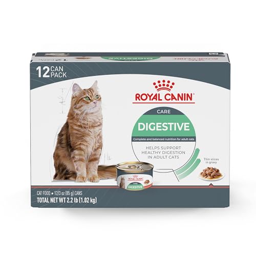 Feline Care Nutrition Digestive Care Adult Thin Slices in Gravy Cat Food (3 Ounce (Pack of 12))