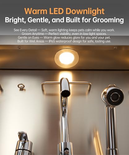 LED Dog Washing Station (38")