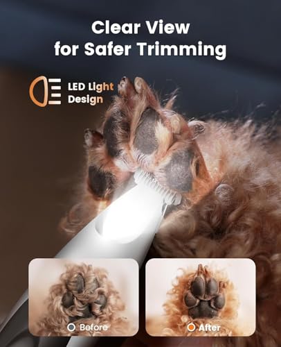 2 in 1 Dog Nail Grinder & Paw Trimmer Kit (2-in-1 Set)
