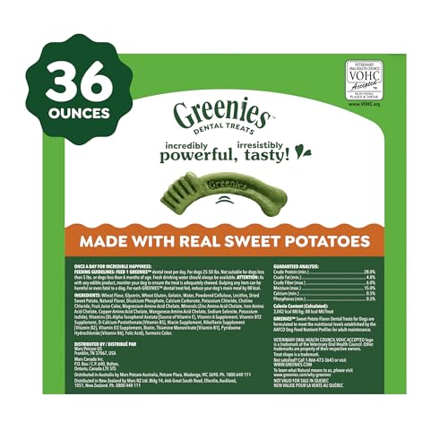 Regular Natural Dental Dog Treats (36 Count (Pack of 1))