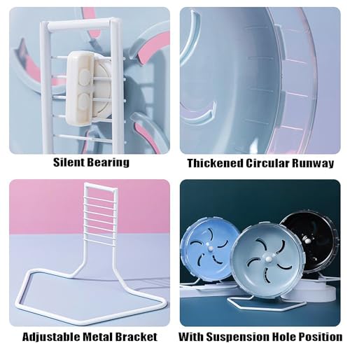 Hamster Wheel (blue / 8.5in)