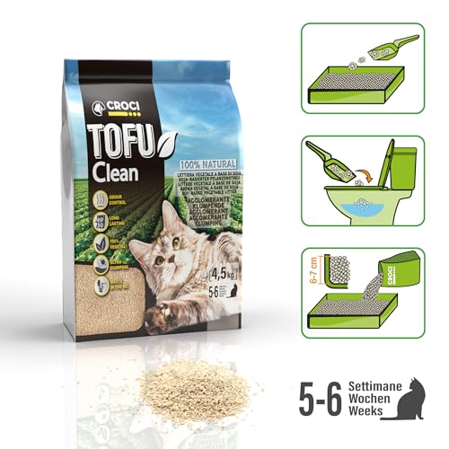 Tofu Clean Cat Litter (4.5 kg (Pack of 1) / NATURAL)