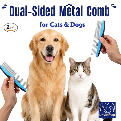 Pet Metal Comb for Dogs and Cats (Comb)