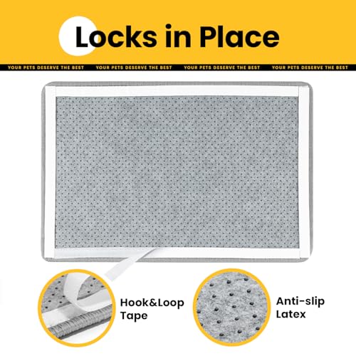 Cat Scratching Pad (1 Pack-L (31.5'' X 23.6") / Grey)