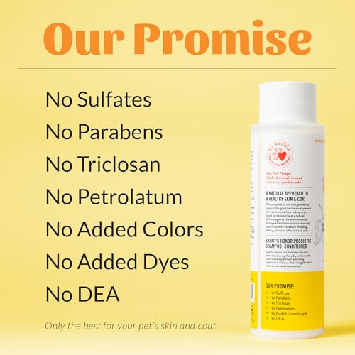 Probiotic Dog Shampoo and Conditioner