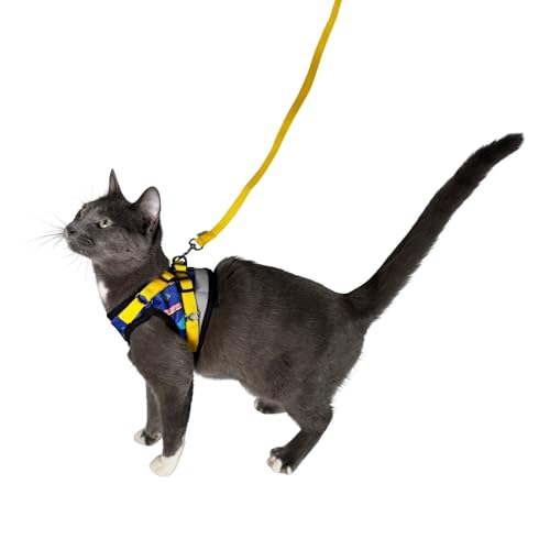 Travel Cat Harness and Leash Set (Large / 90s Cat)