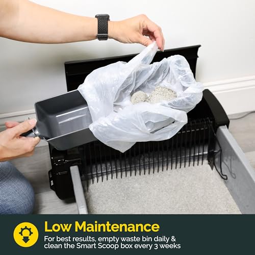 Smart Scoop Semi Automatic Self Cleaning Cat Litter Box