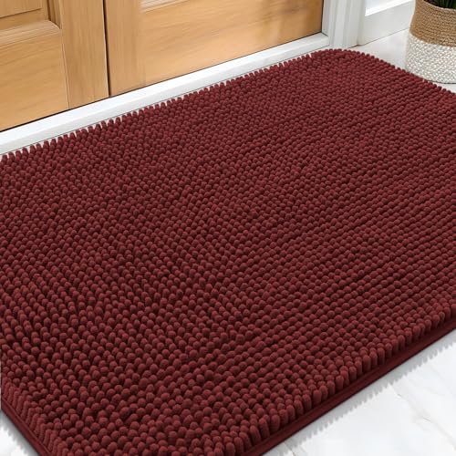 Dog Door Mat for Muddy Paws 30x20 (Caramel Russet / 30" X 20")