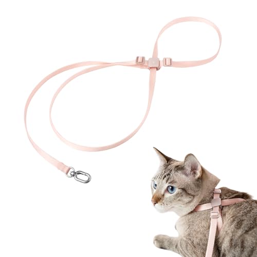 Cat Harness Escape (Blush Pink / L (21.7"))