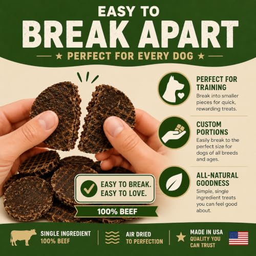 Gaines Family Farmstead Beef Chips for Dogs (6 Ounce (Pack of 1))