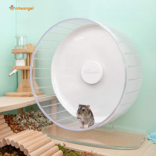 Super Silent Hamster Exercise Wheels (Large / White)