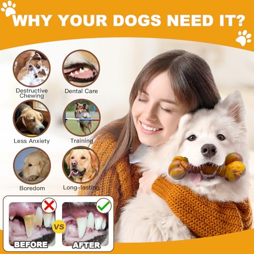 Dog Toys for Aggressive Chewers (Bacon)