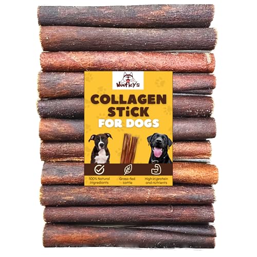 6 Inch Collagen Bully Sticks for Dogs