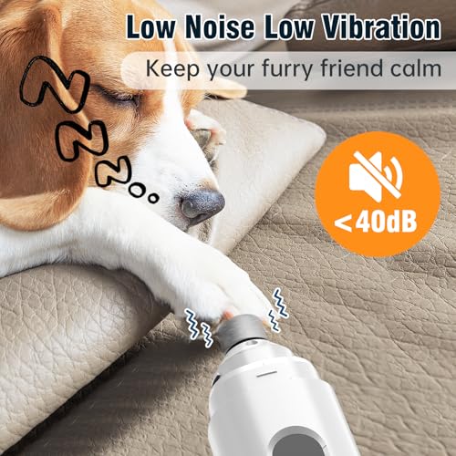 Dog Nail Grinder (White)