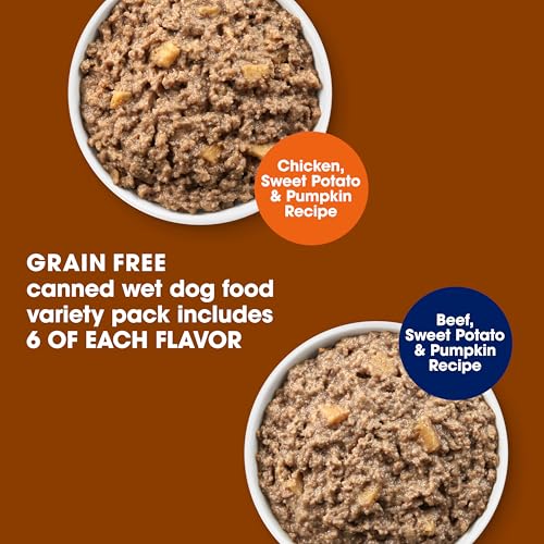 Nature’s Recipe Grain Free Wet Dog Food Paté Variety Pack
