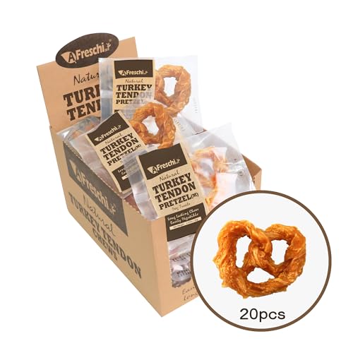 All Natural Turkey Tendon for Dogs (20 Count (Pack of 1))