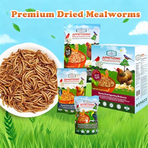Dried Mealworms 2 LB (2 Pound (Pack of 1))