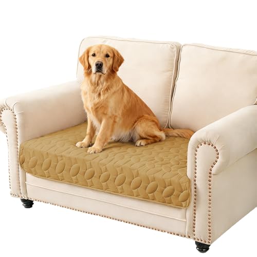 Waterproof Pet Bed Cover Anti (30x53 Inch (Pack of 1) / Sand)