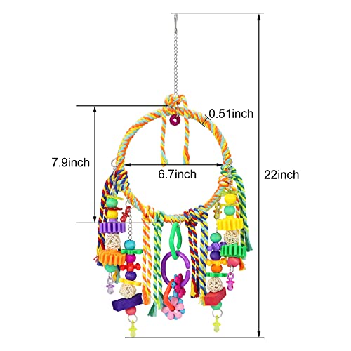 Bird Swing Toy with Perches