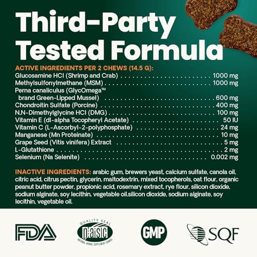 Ultimate Strength Healthy Hip and Joint (60 Chews)