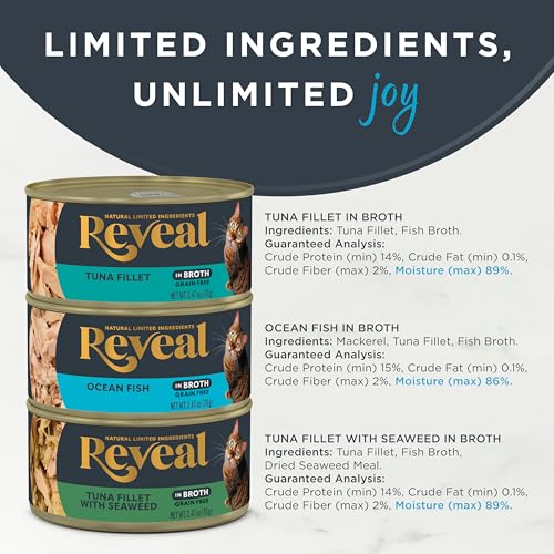 Fish Variety in Broth Wet Cat Food (2.47 Ounce (Pack of 12))