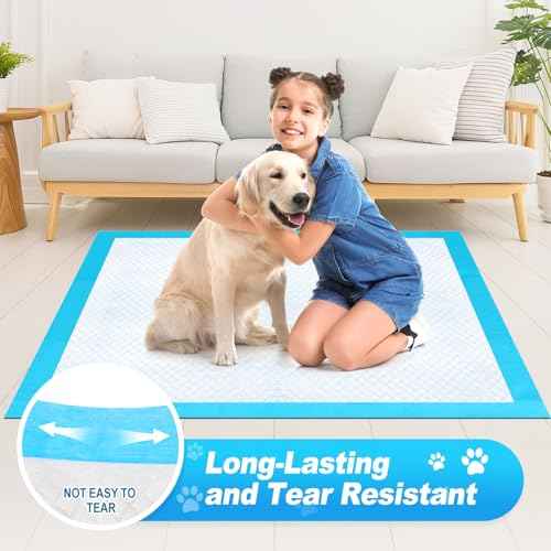 Pee Pads for Dogs & Cats 40"x40" 100 Count (40"x40")