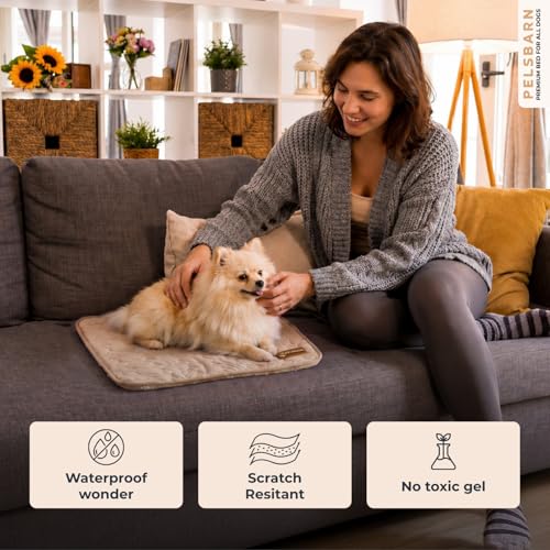 Dog Cooling Mat (Light Beige / X-Small)