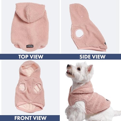 Sherpa Fleece Dog Jacket (Pink / 4XL)