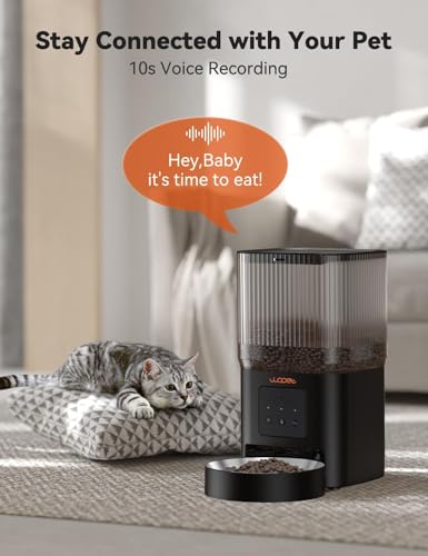 Automatic Cat Feeder (Black)