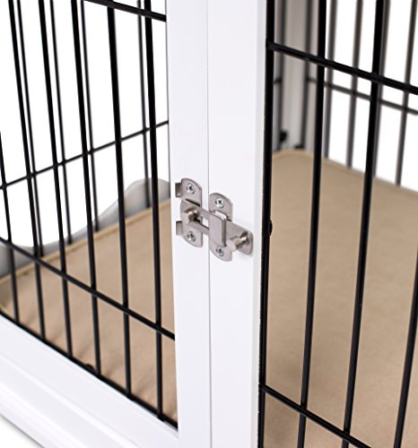 Decorative Dog Kennel with Pet Bed