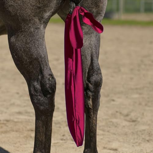 Lycra Tail Bag for Horses (1 Tail Bag / Burgundy)