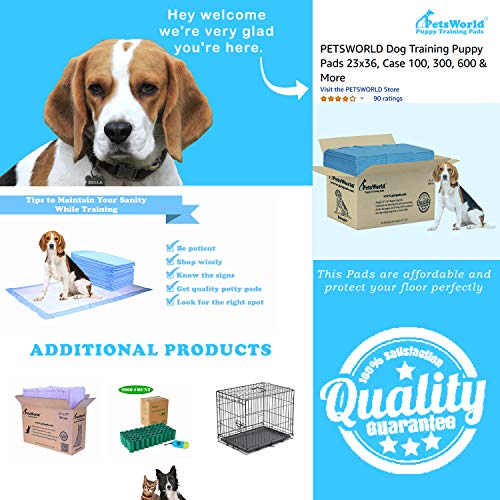 Puppy Pads 23x36 Inch (400 Pads)