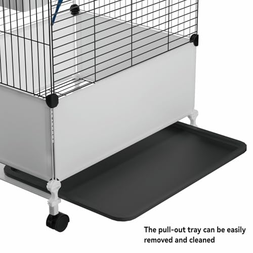 Large Flight Bird Cage (14.2"L x 18.5"W x 39.4"H)
