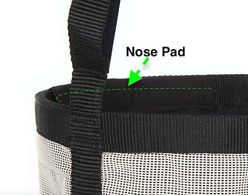 Horse Feed Bag (Cob / Beige)