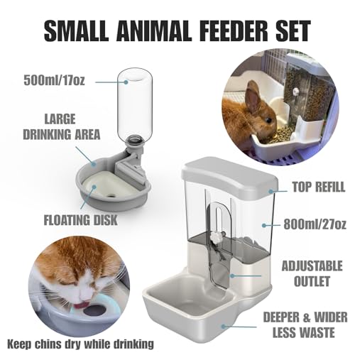 Automatic Pet Food Water Dispenser (Blue)