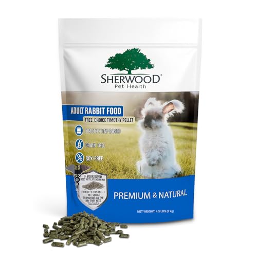 Adult Rabbit Food Timothy Hay Free (4.5 Pound (Pack of 1))