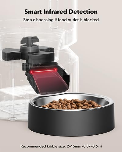 Automatic Cat Feeder (Black / 3l-basic No Cam&app)