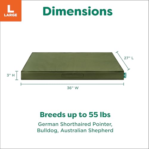 Cooling Dog Bed (Large / Green)