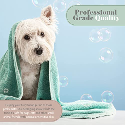 Pet Detangling Spray (8 Fl Oz (Pack of 2))