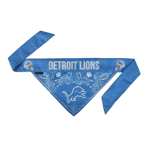 NFL Detroit Lions Pet Bandana (Detroit Lions / Medium)