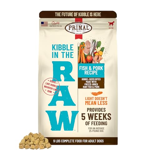 Primal Kibble in The Raw (9 Pound (Pack of 1))